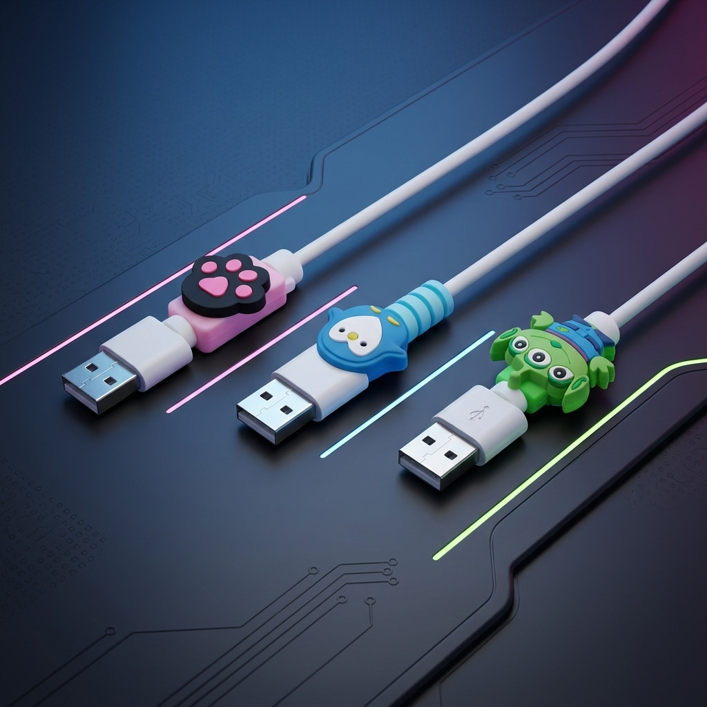 Protectores de cable de regalo